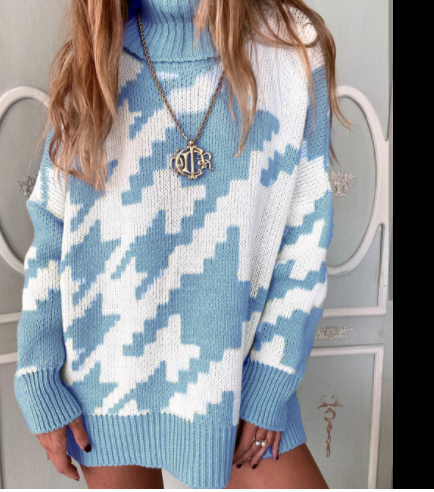 Casual retro pullover