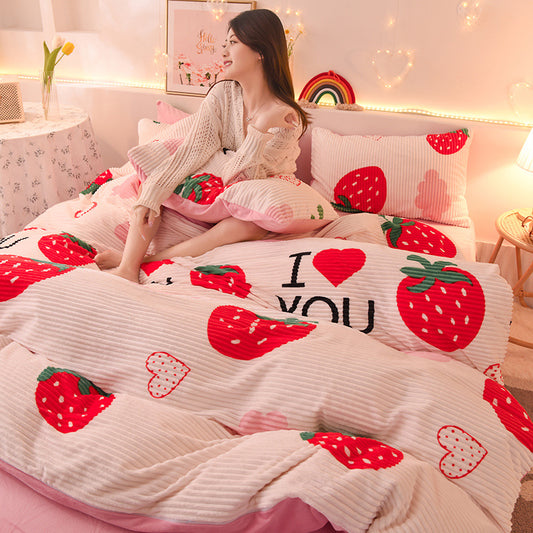 Multi-design Soft Bedsheet Sets