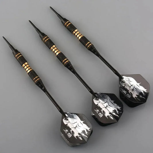 3pcs/Set 18g Professional Black Darts