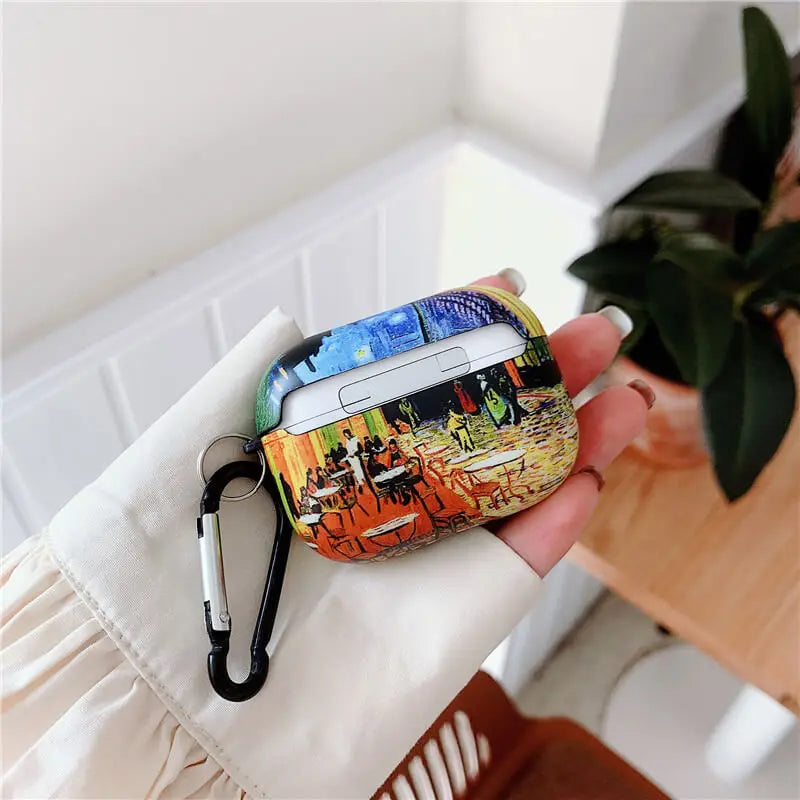 Van Gogh Painting Airpods Case