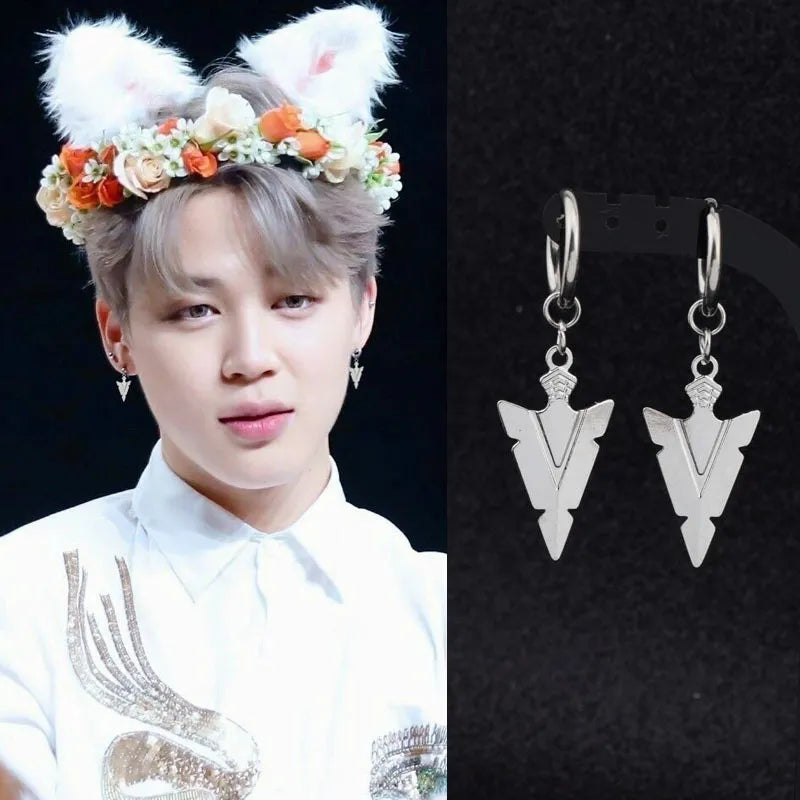 Kpop Found Fashion - JIMIN Earrings Set