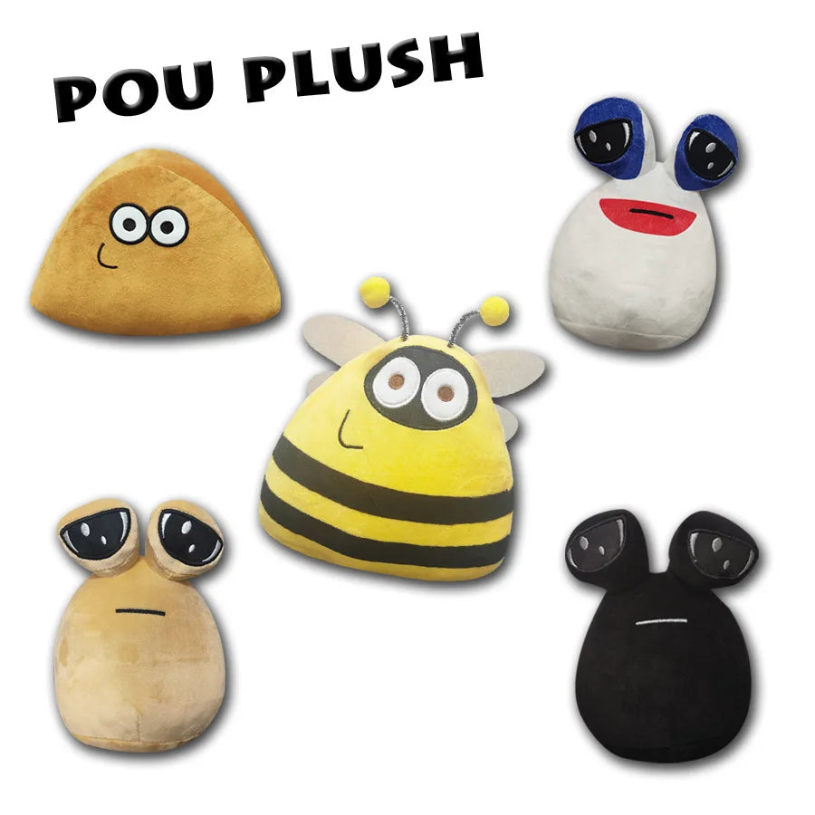 22cm/8.6in Pou Plush Cartoon Alien Toy