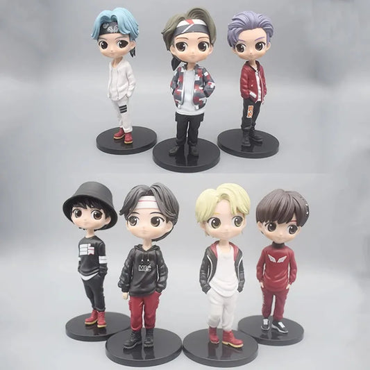 15cm KPOP Star BTS PVC Figure Fan Merchendise