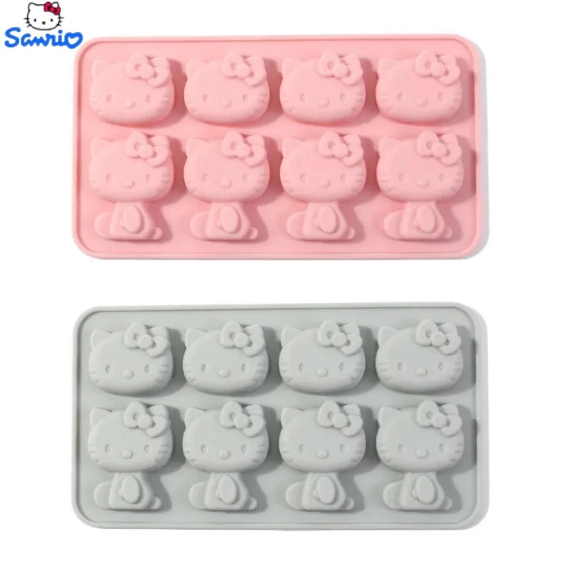 Kawaii Hello Kitty Ice Tray Silicone Mold