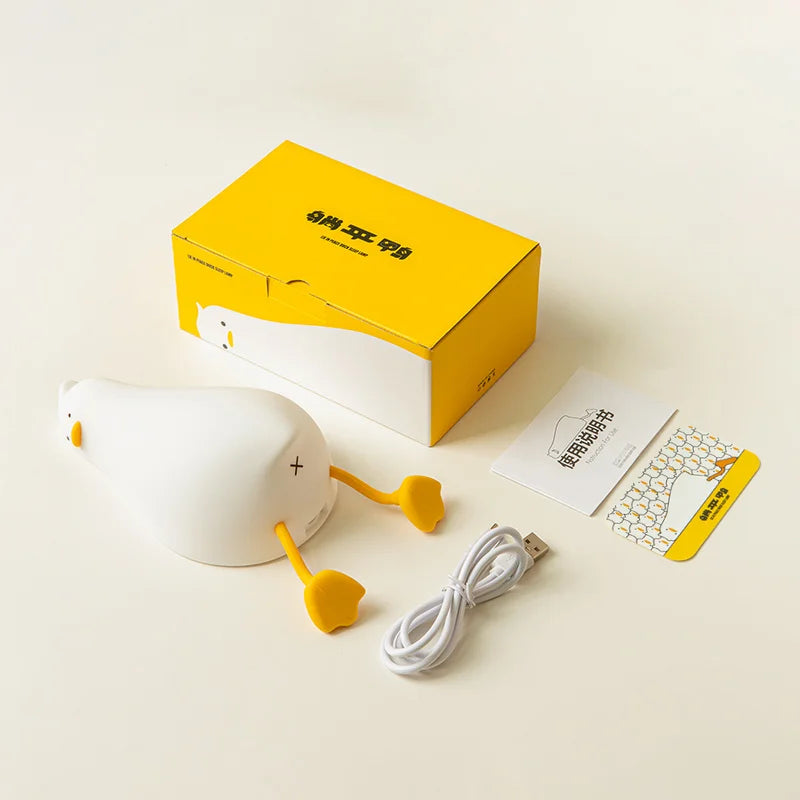 LED Duckling Night Light Rechargeable USB