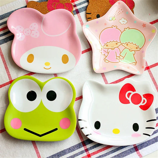 Sanrio Aesthetic Dinner Plate Tableware