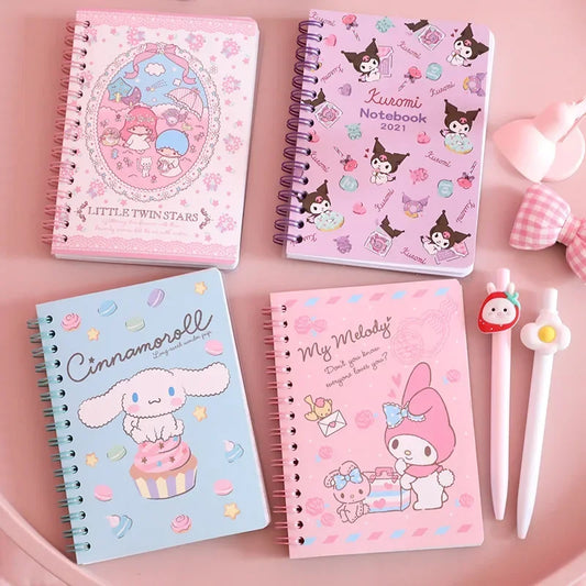 Kawaii Sanrio A6 Notebooks