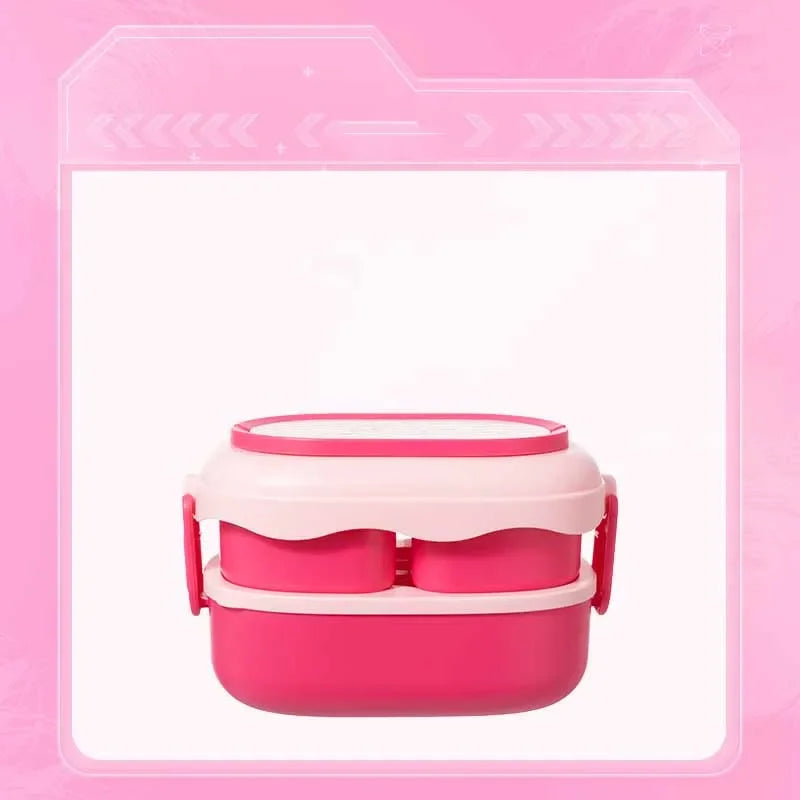 Barbie Double Layered Lunch Box 1600ML