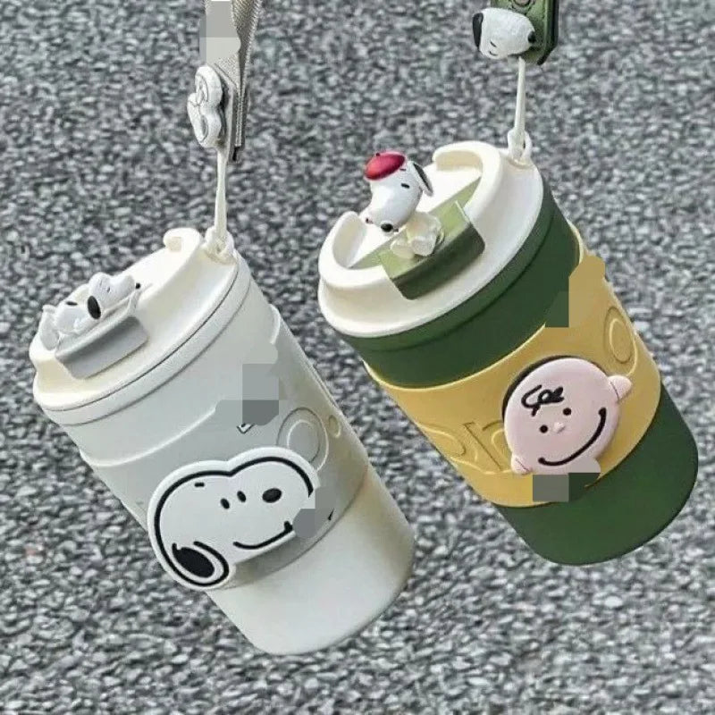 Snoopy Straw Cup Kawaii