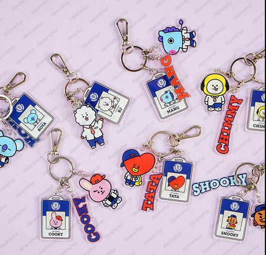 BT21 Key Ring Accessory Merch Charm