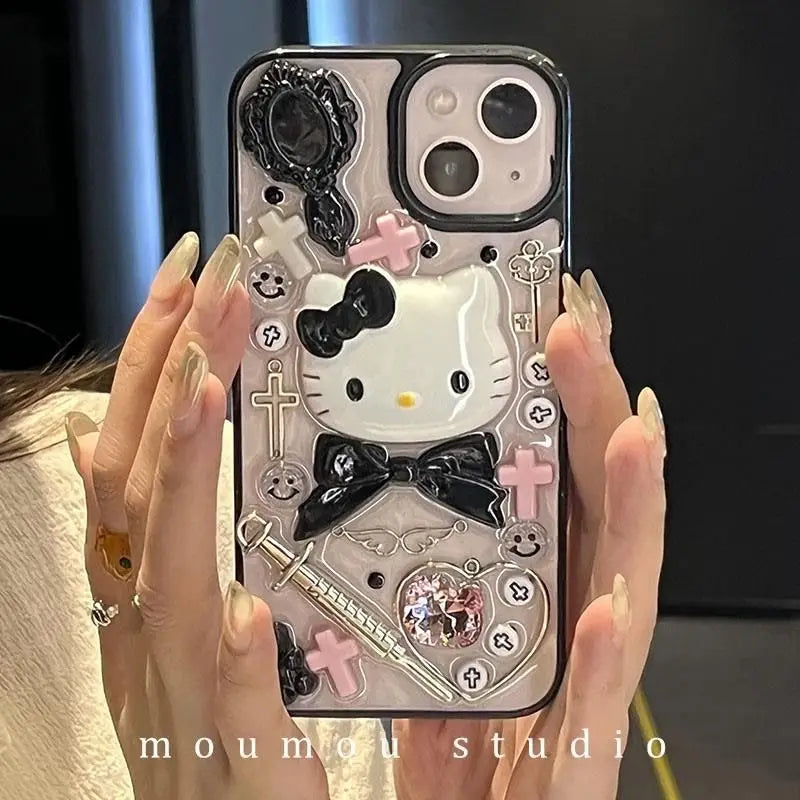 MINISO Kawaii Sanrio Hello Kitty Phone Case