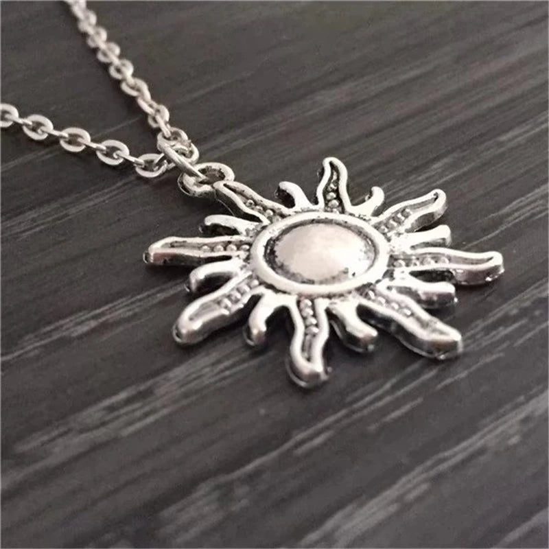 Tangled Inspired Sun Necklace