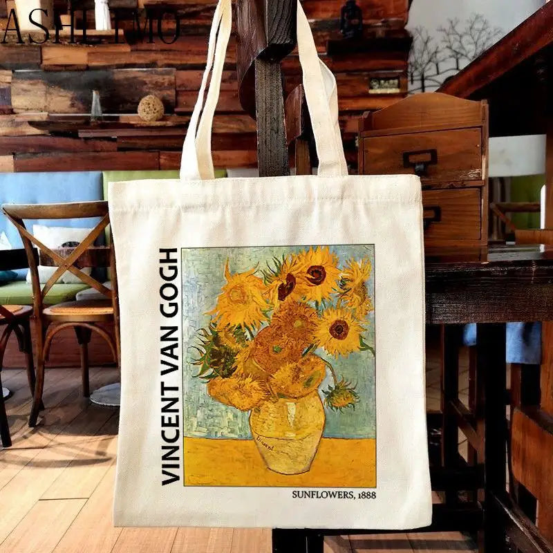 Van Gogh Painting Canvas Shoulder Bag