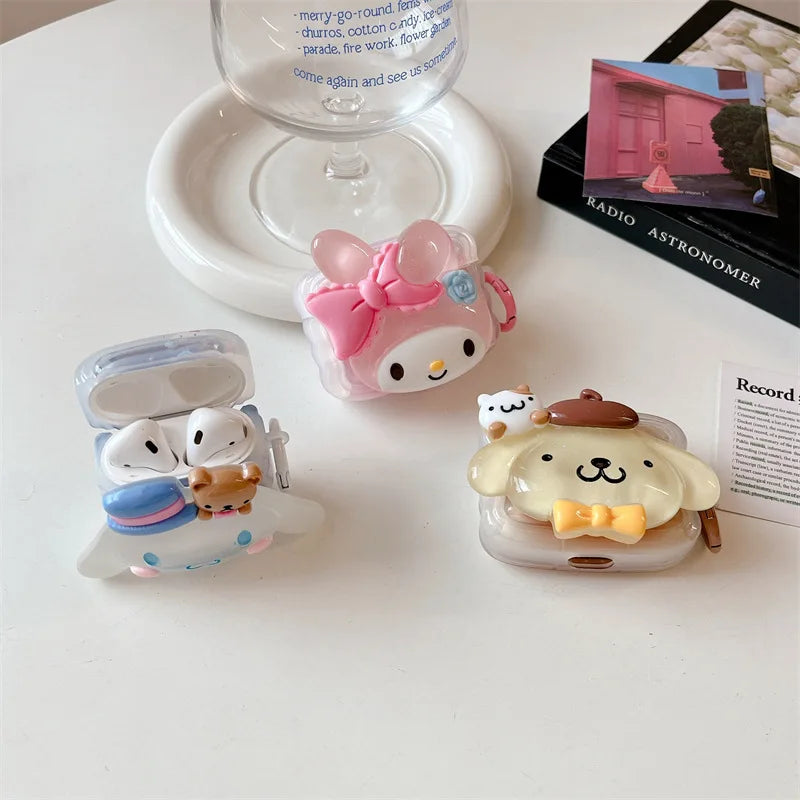 Sanrio 3D Cinnamoroll Melody AirPods Pro Protective Case