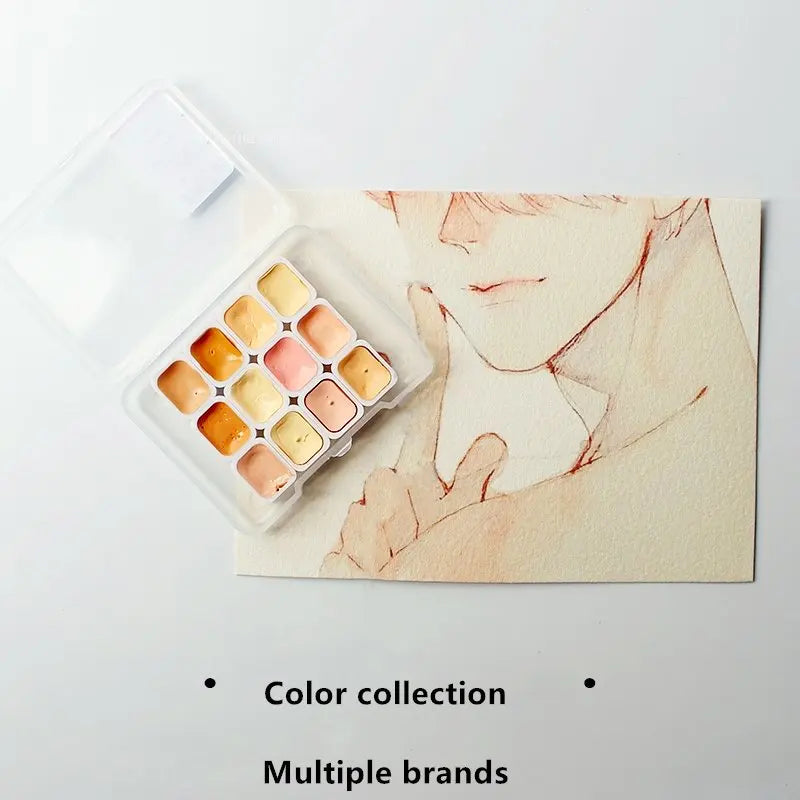 Solid Watercolor Separate Paint Set