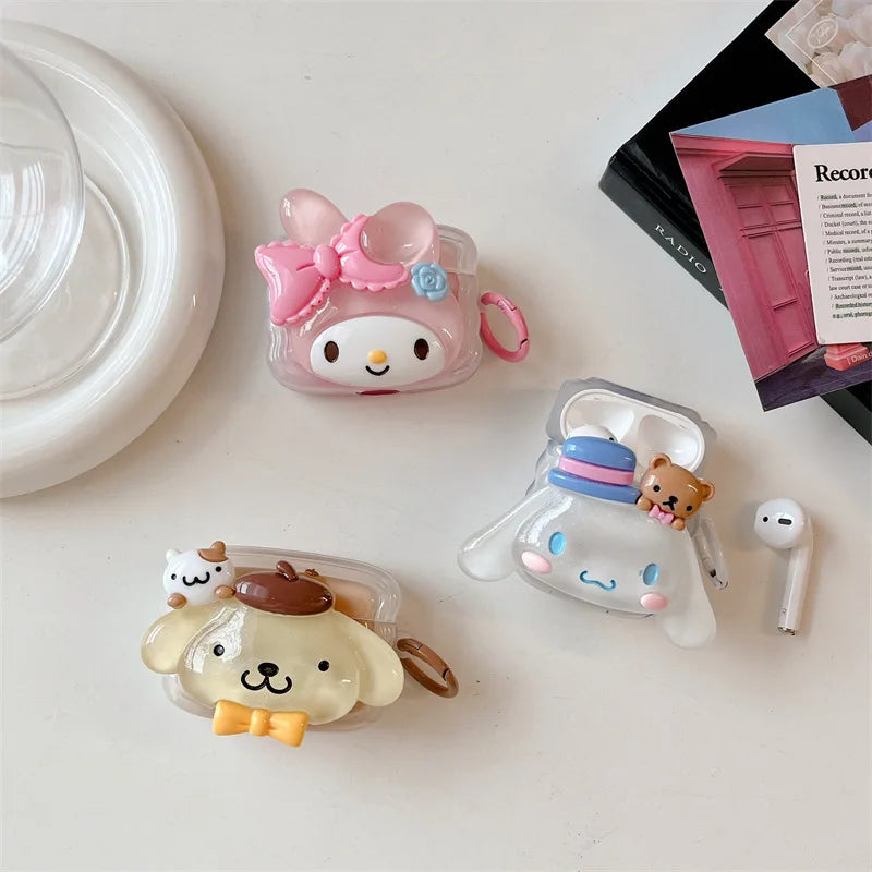 Sanrio 3D Cinnamoroll Melody AirPods Pro Protective Case