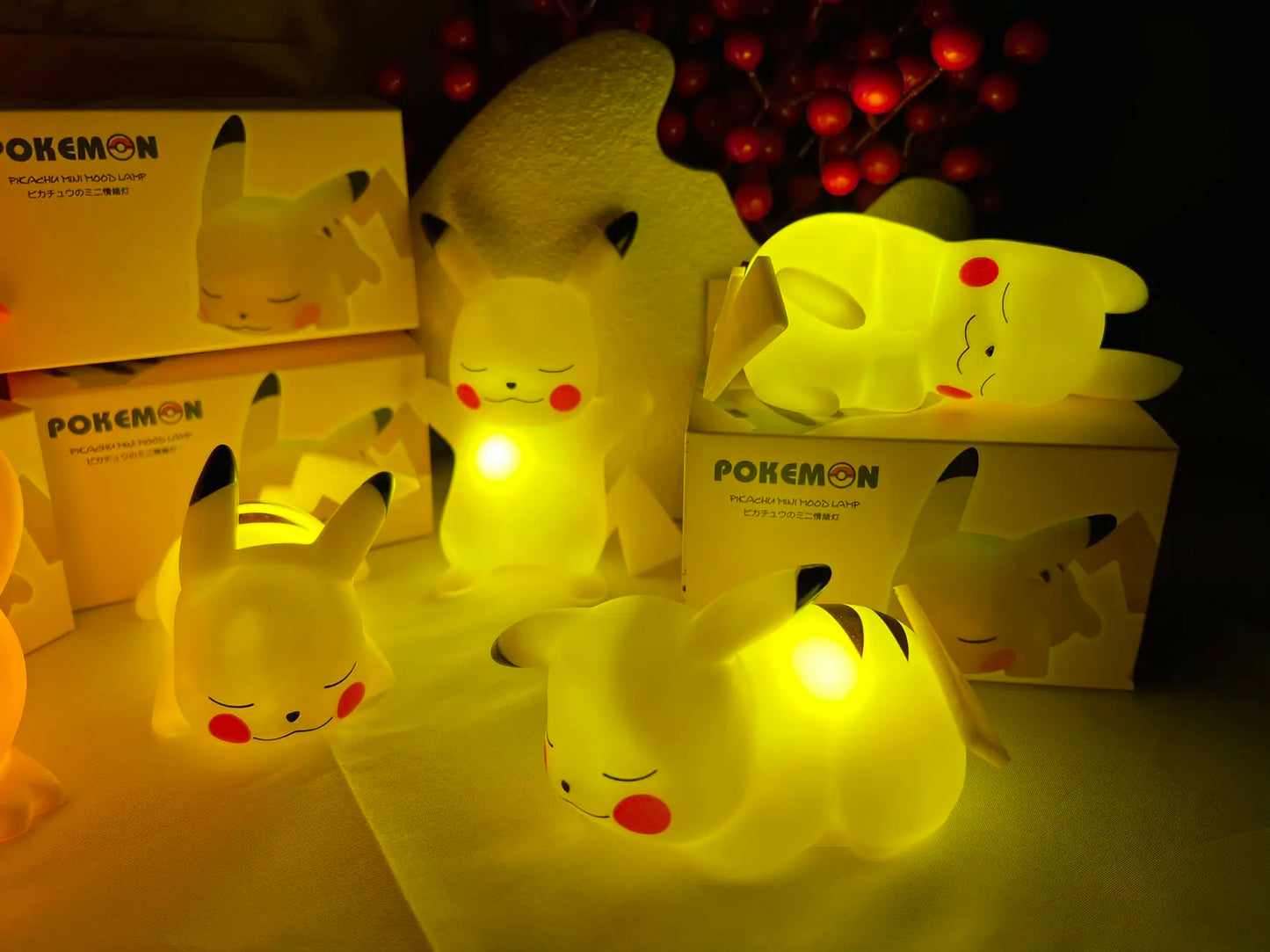 Glowing Pokemon Bedside Lamp/Decorative Night Light