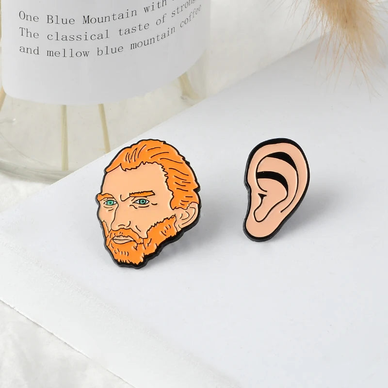 Van Gogh Enamel Pins