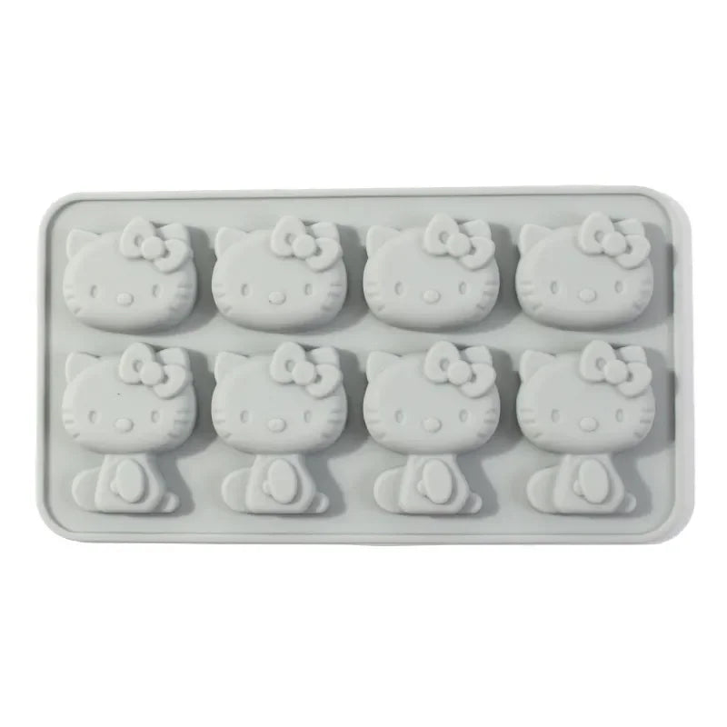 Kawaii Hello Kitty Ice Tray Silicone Mold