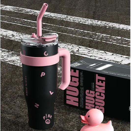 1200ml Blackpink Portable Thermos Cup