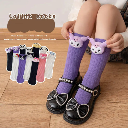 Sanrio Kuromi My Melody Cinnamoroll Socks