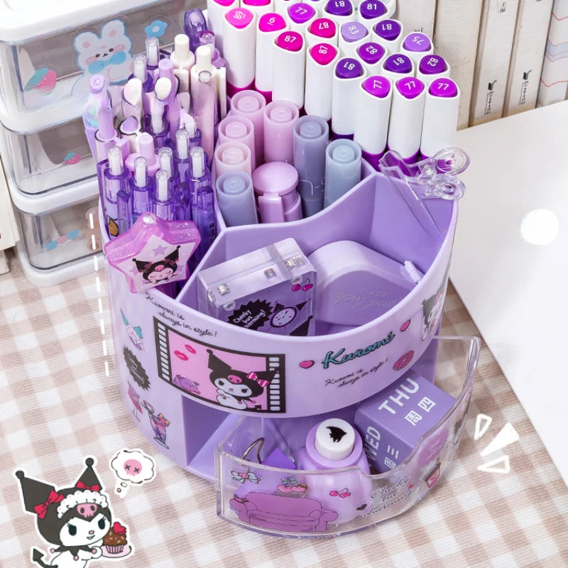 Sanrio Rotating Pen Holder Storage Box