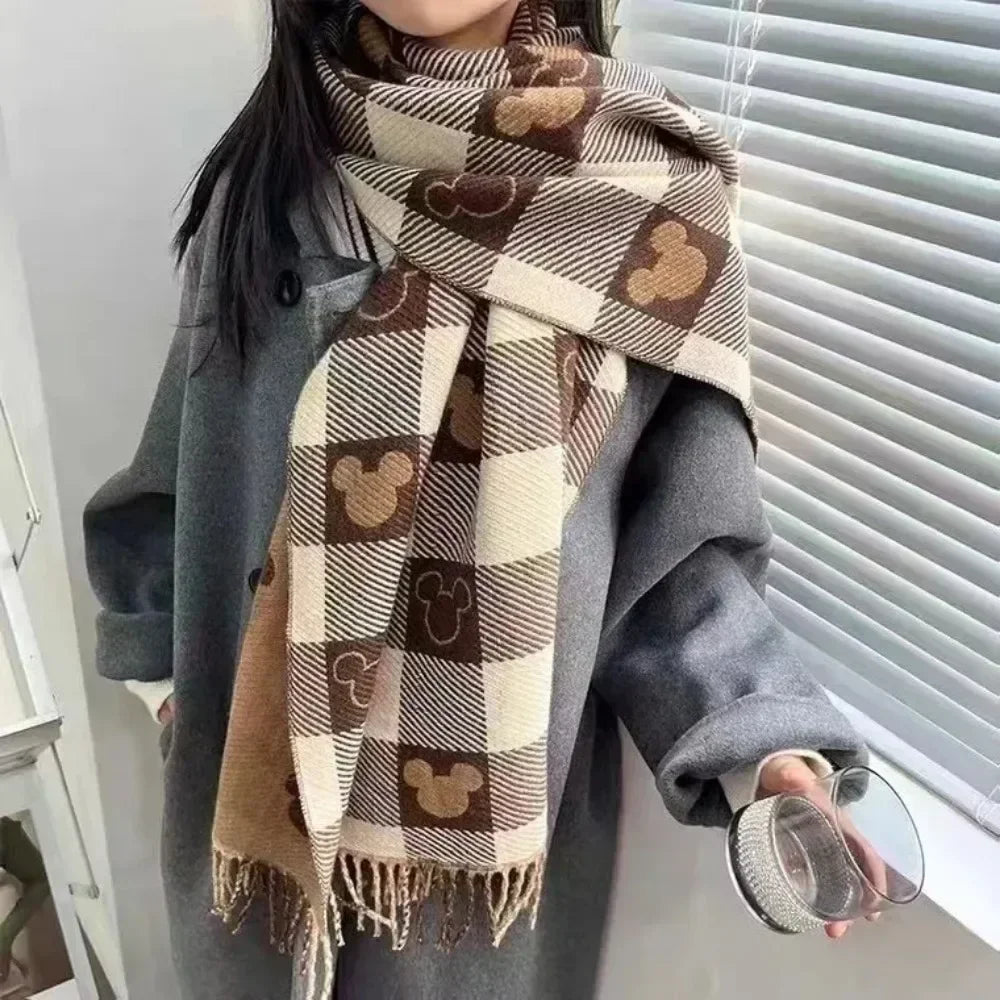 Disney's Mickey Cute Cashmere Scarf