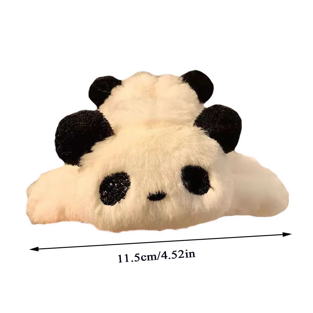 Cute Plush Panda Hair Claw