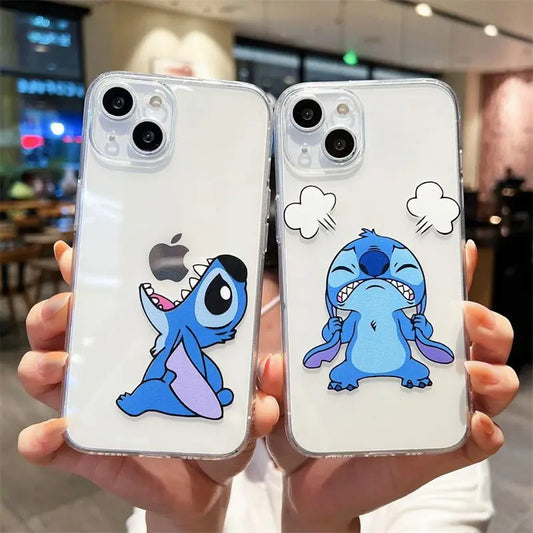 Stitch Clear Case For iPhone