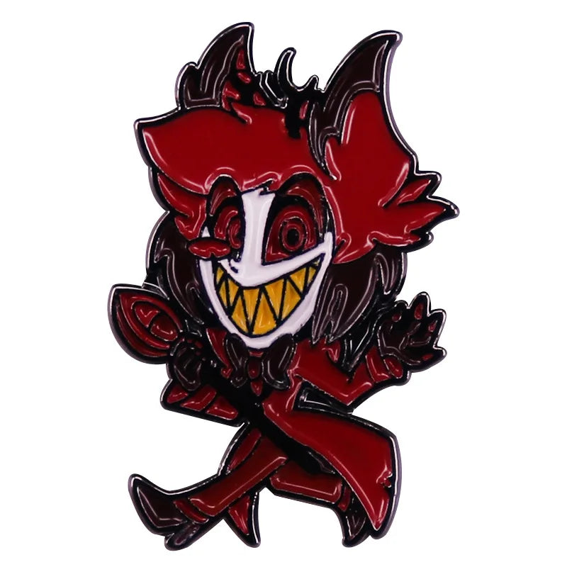 Angel Dust Enamel Pins Hazbin Hotel