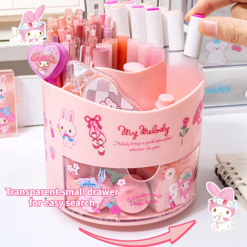 Sanrio Rotating Pen Holder Storage Box