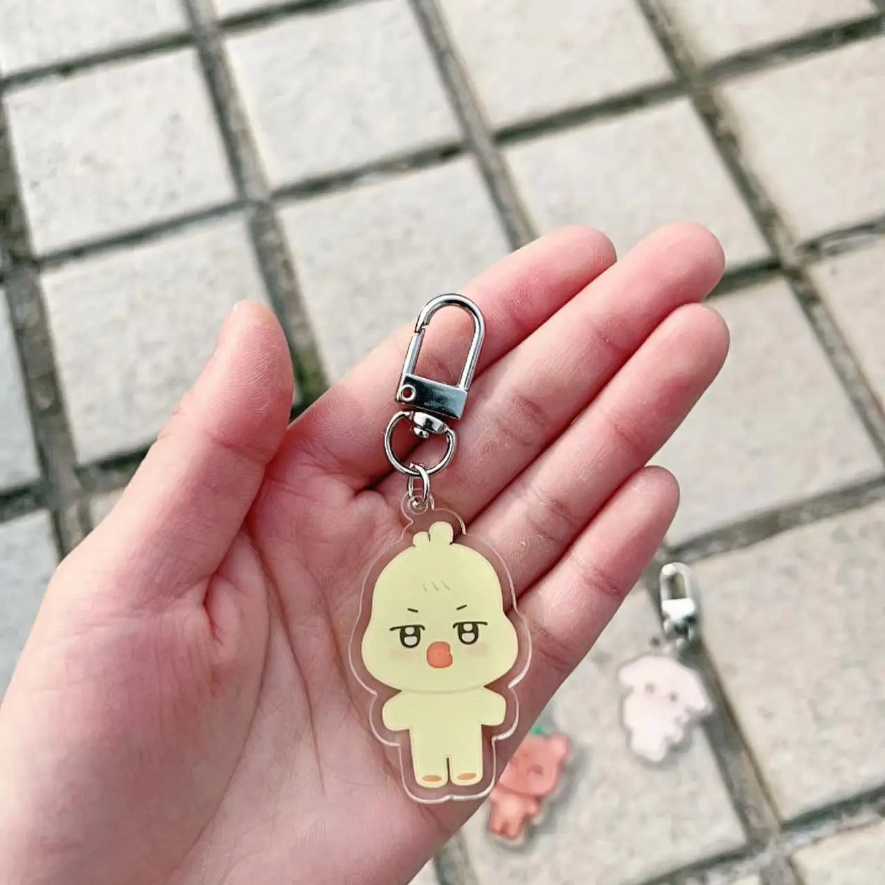 KPOP ATEEZ Cartoon Keychain