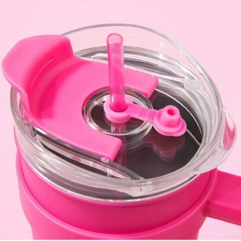 Barbie Series Giant Large-Capacity 1200ML Straw Cup