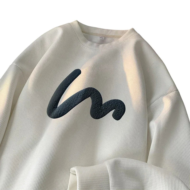 Korean Comfortable Crew Neck Sweatshirts