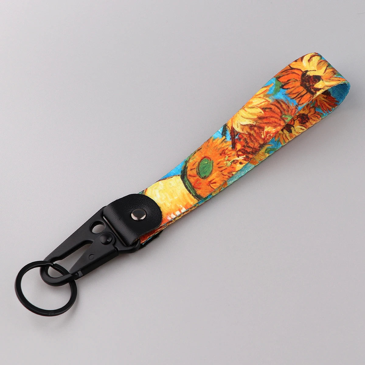 Original Novel Art Van Gogh Car Keychain