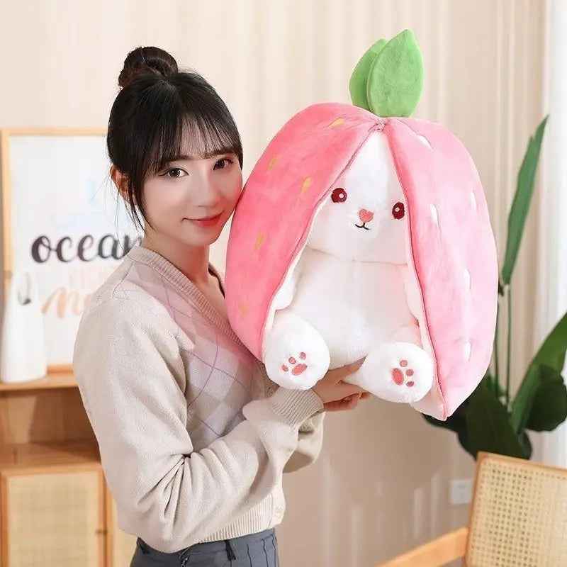 Trending Kawaii Fruit Bunny Plush