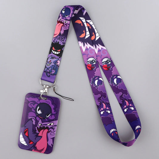 Kawaii Anime Credential Holder Lanyard