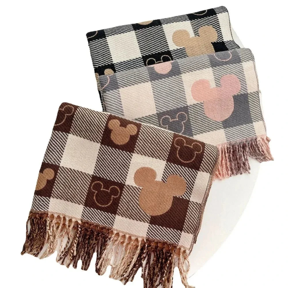 Disney's Mickey Cute Cashmere Scarf