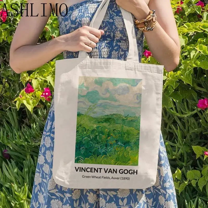 Van Gogh Painting Canvas Shoulder Bag