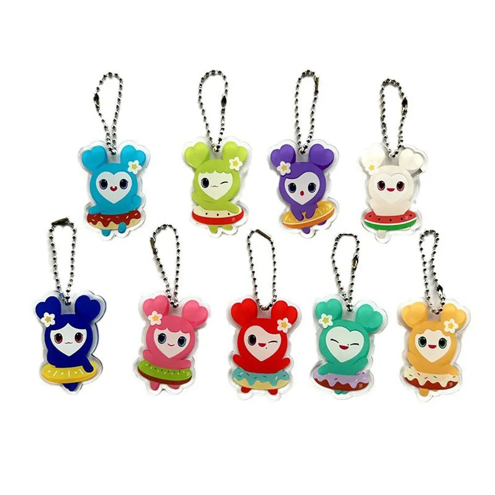 9pcs Twice Lovely Keychain Keyring Bag Accessories