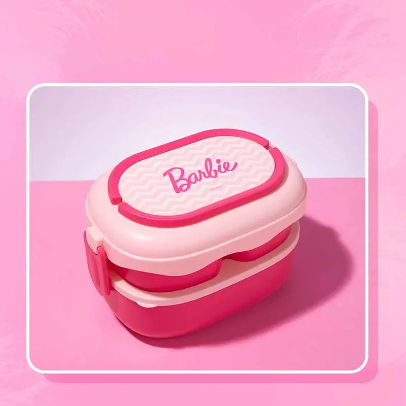 Barbie Double Layered Lunch Box 1600ML