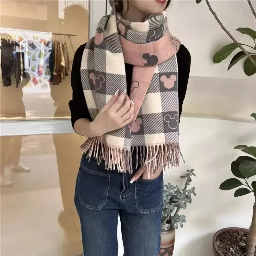 Disney's Mickey Cute Cashmere Scarf