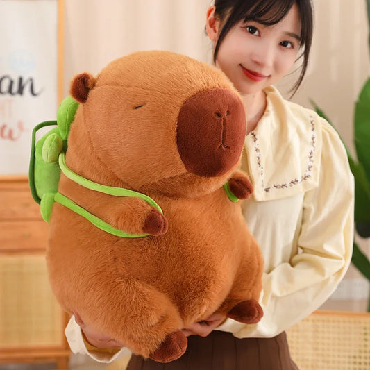 23cm Fluffy Capybara Plush Doll