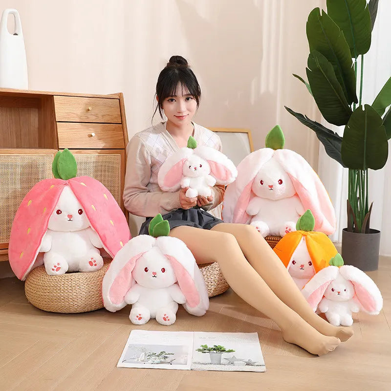 Trending Kawaii Fruit Bunny Plush