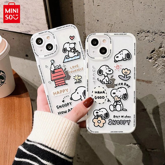 Cartoon Snoopy Phone Case For iPhone