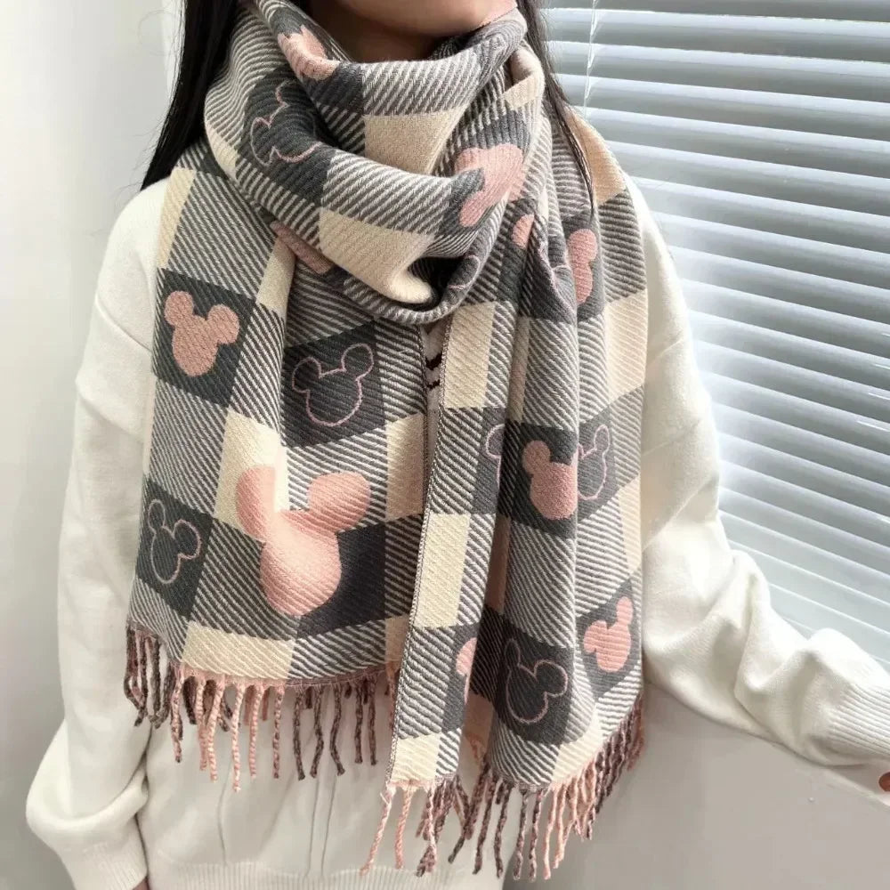 Disney's Mickey Cute Cashmere Scarf