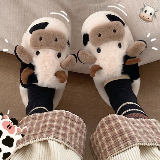 Cute Cows Animal Slippers